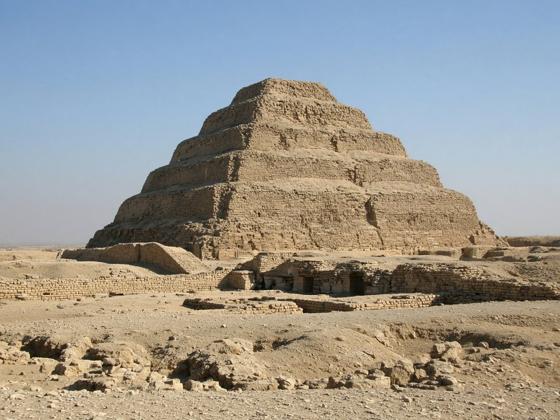 Giza, Saqqara and Memphis from Port Said