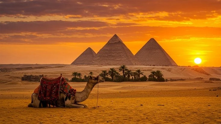 Tour de 7 días por Egipto con El Cairo, las pirámides y crucero por el Nilo